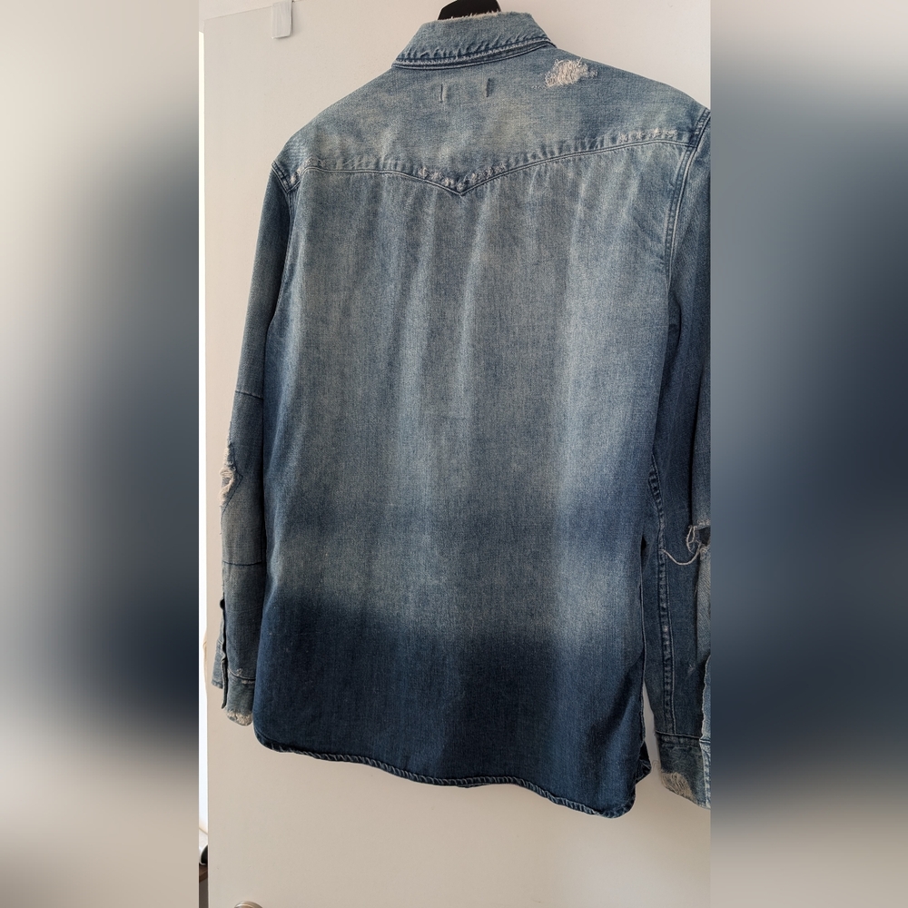 All Saints Denim Shirt - Picture 3 of 4